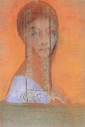 Odilon Redon Veiled Woman (mk19) Sweden oil painting reproduction